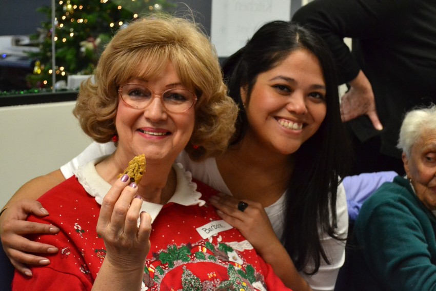 Barbara and Monica-Holiday Open House