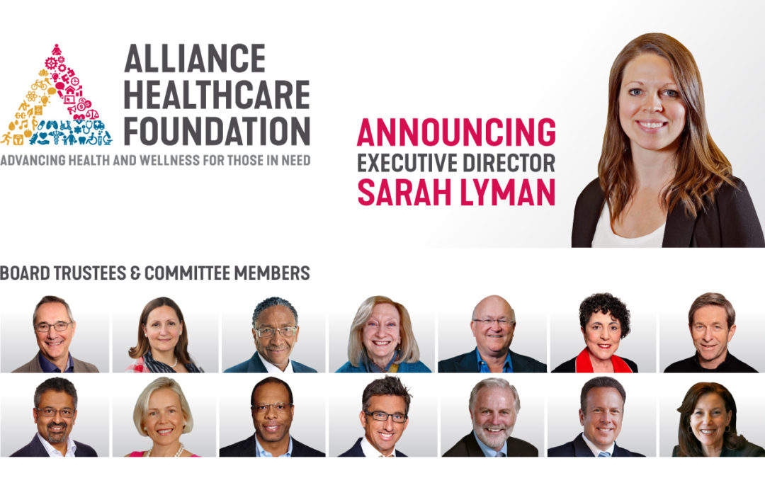 Alliance Healthcare Foundation Announces New Executive Director, Sarah Lyman
