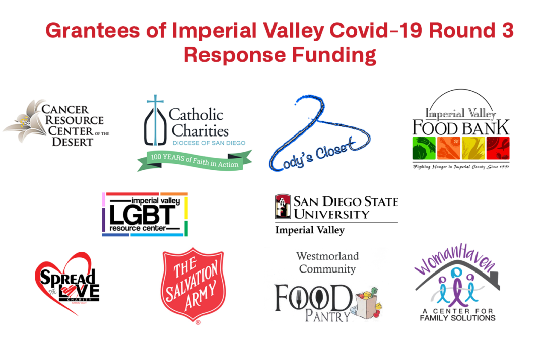 Imperial County COVID-19 Response Fund—Round 3 Announces Grantees