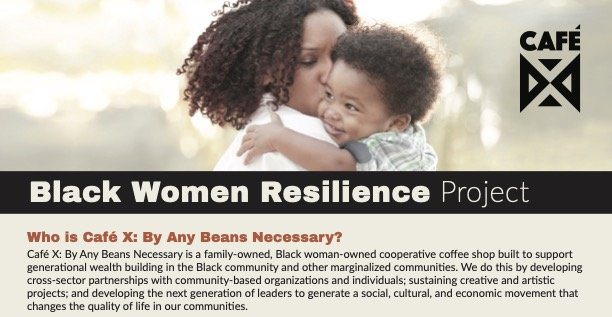 20220926 GuaranteedIncome_black women’s resilience project_project image_cropped black womens resilience project flyer image