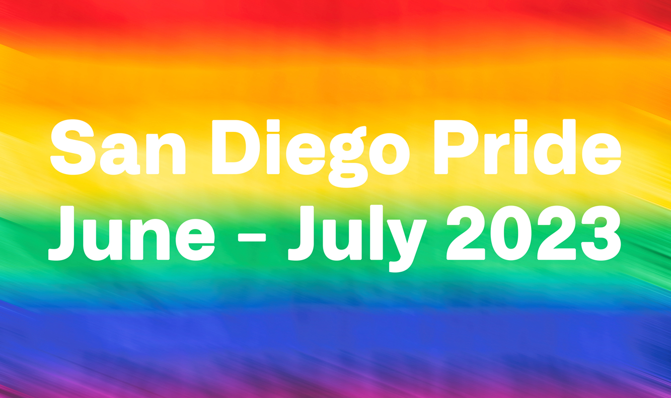 San Diego Pride banner