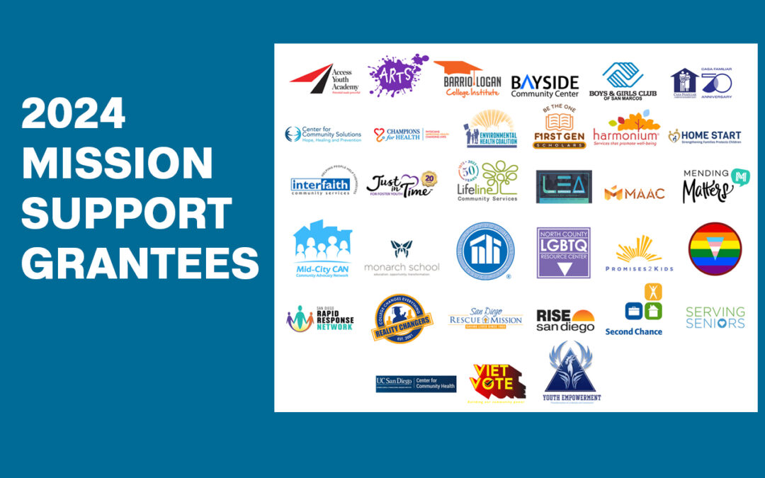 2024 Mission Support Grantees Announced